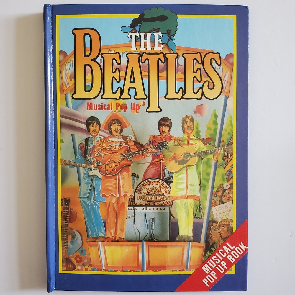 The Beatles Musical Pop Up - Bonanza Pop Up Book - Vintage Collectible 1985